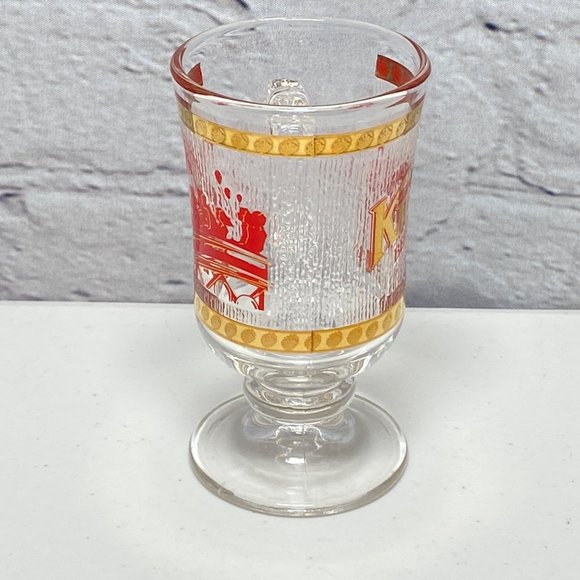 Knott's Berry Farm Small Mini Glass Mug Souvenir - Picture 2 of 6